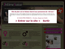 Tablet Screenshot of intimesuisse.com